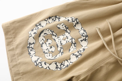Stussy x Denim Tears Gym Short "Khaki"