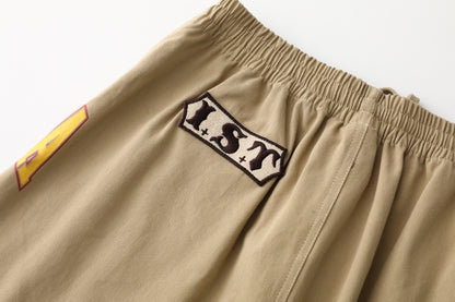 Stussy x Denim Tears Gym Short "Khaki"