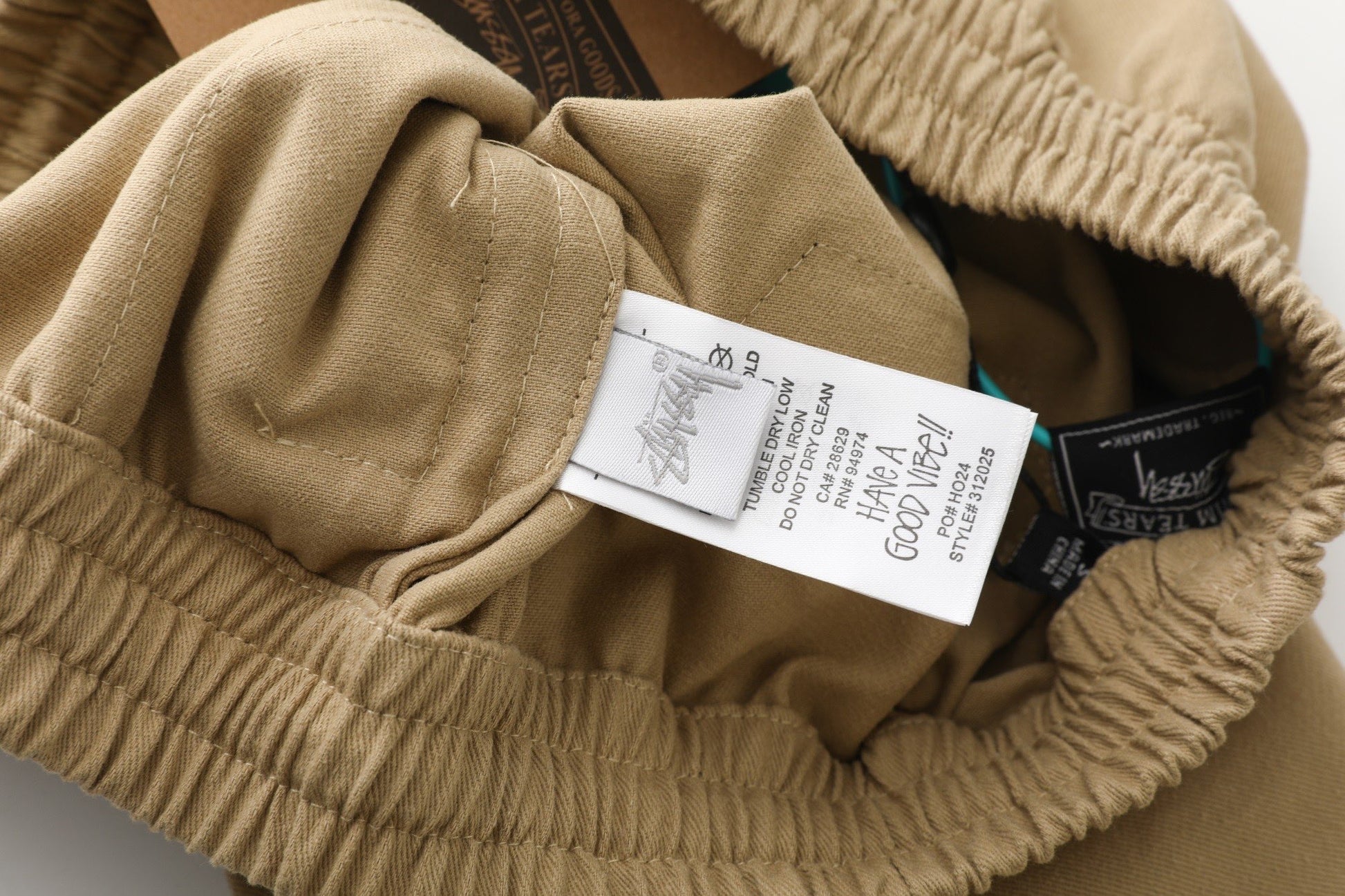 Stussy x Denim Tears Gym Short "Khaki"