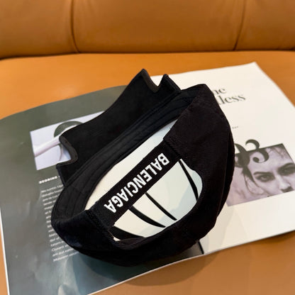 Balenciaga Luxyry Script baseball cap for all in faded black