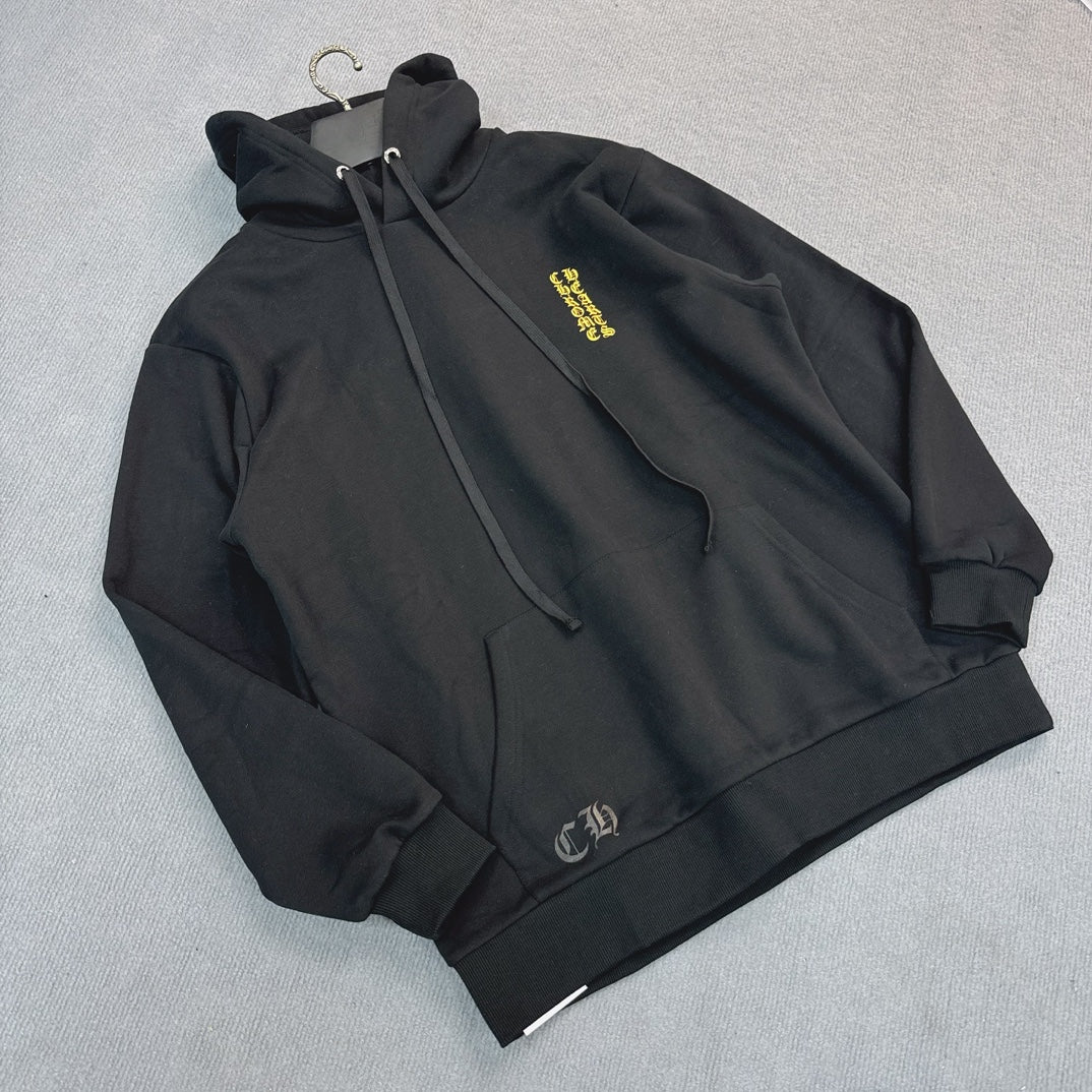 CHROME HEARTS SWTSHRT PLVR LTD Hong Kong exclusive back logo print hoodie
