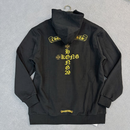 CHROME HEARTS SWTSHRT PLVR LTD Hong Kong exclusive back logo print hoodie