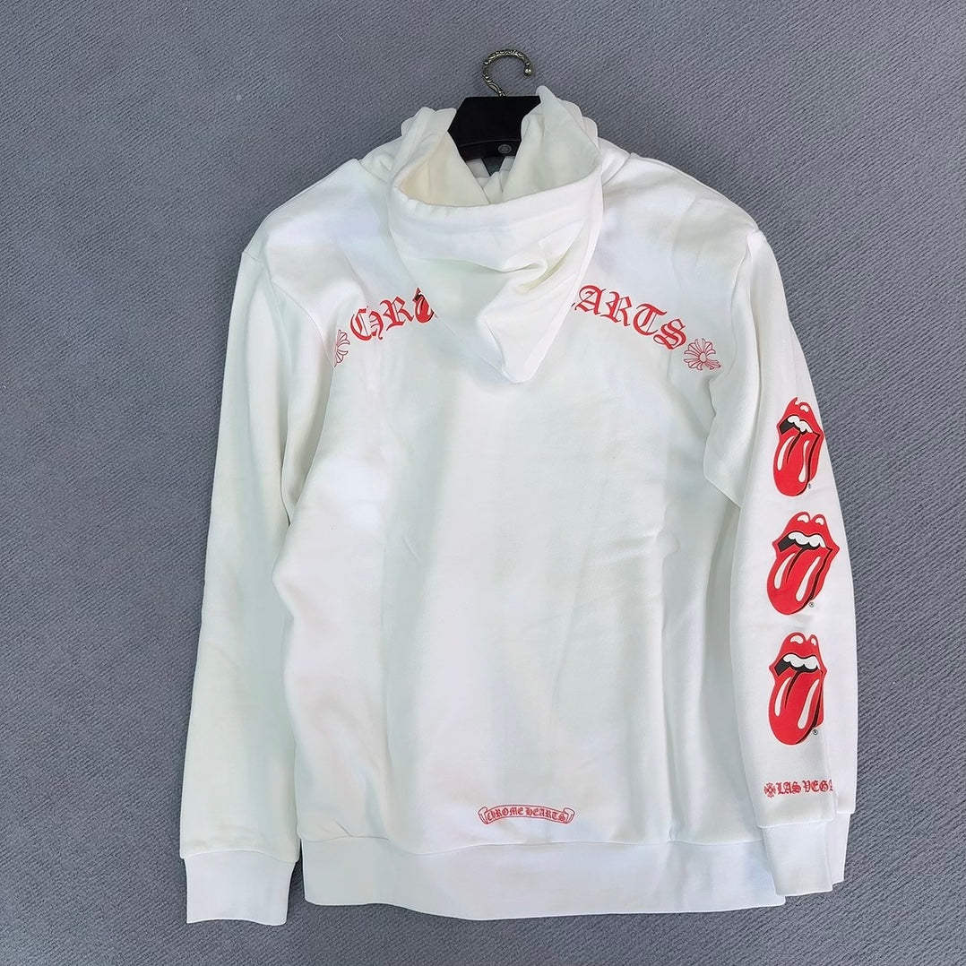 CHROME HEARTS & LAS VEGAS Rolling Stones Hoodie