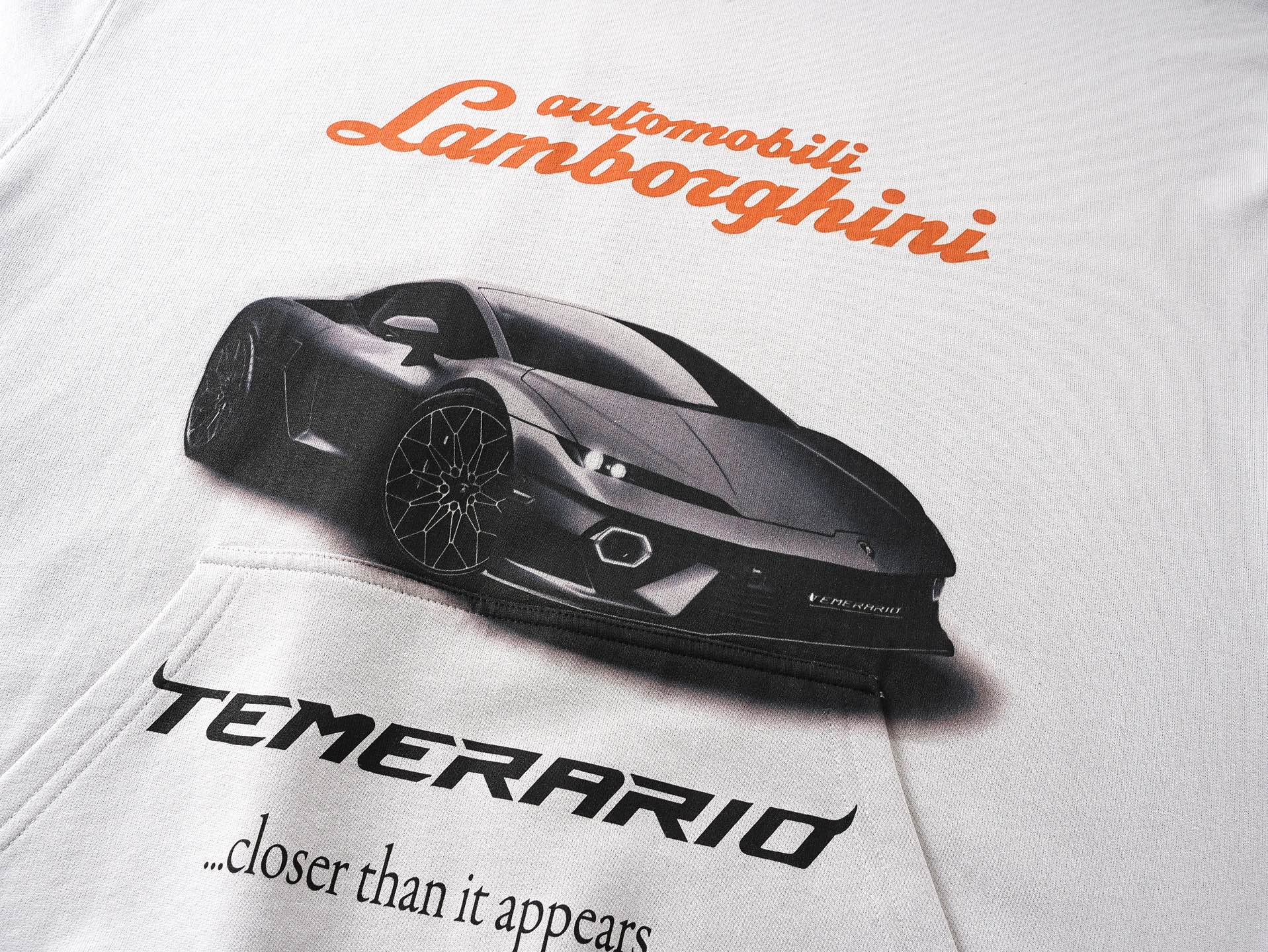 BALENCIAGA Automobili Lamborghini print hoodie