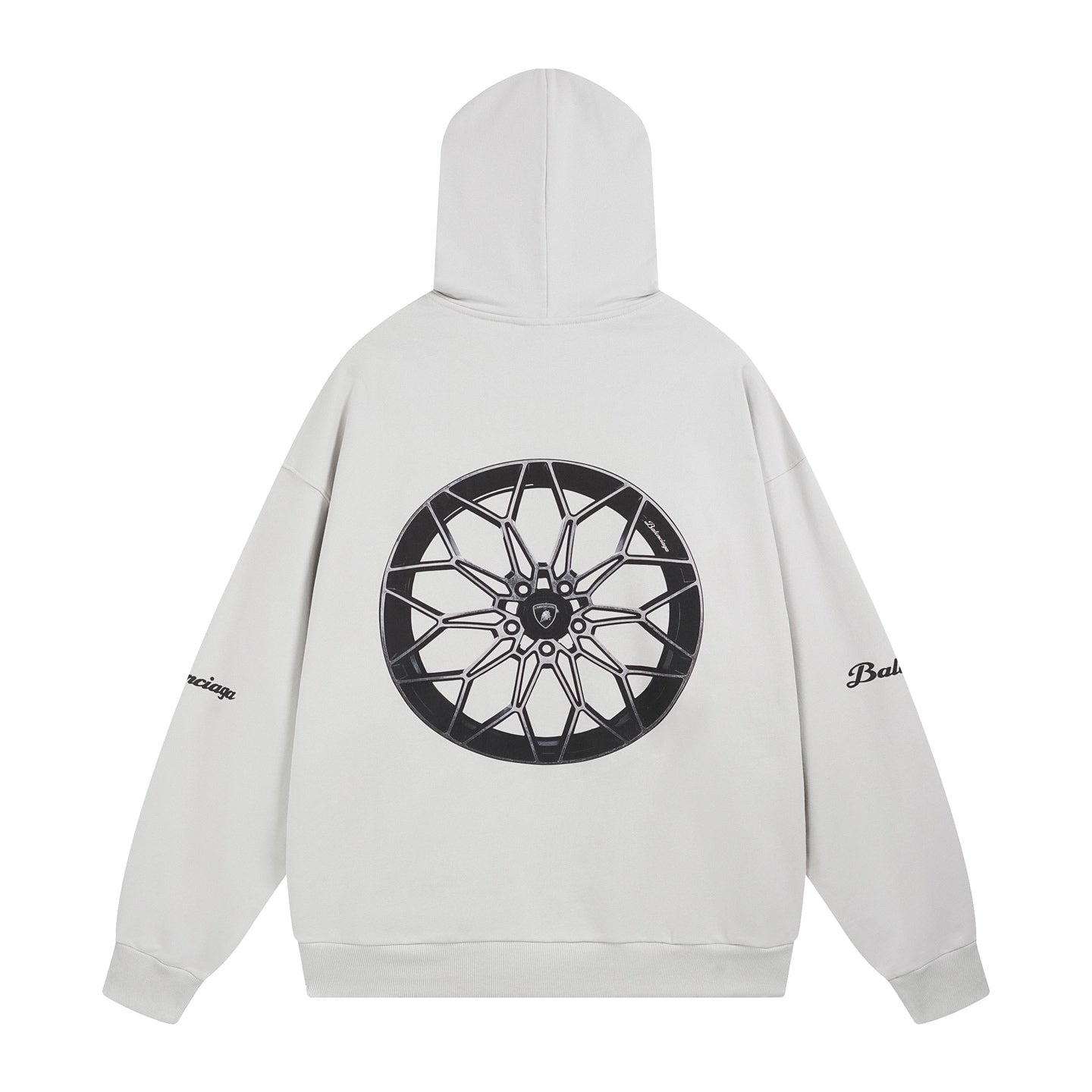 BALENCIAGA Automobili Lamborghini print hoodie