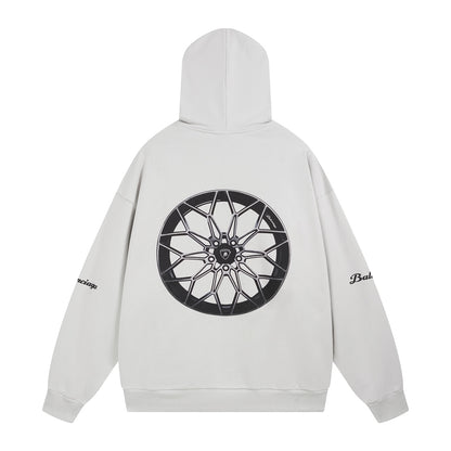 BALENCIAGA Automobili Lamborghini print hoodie