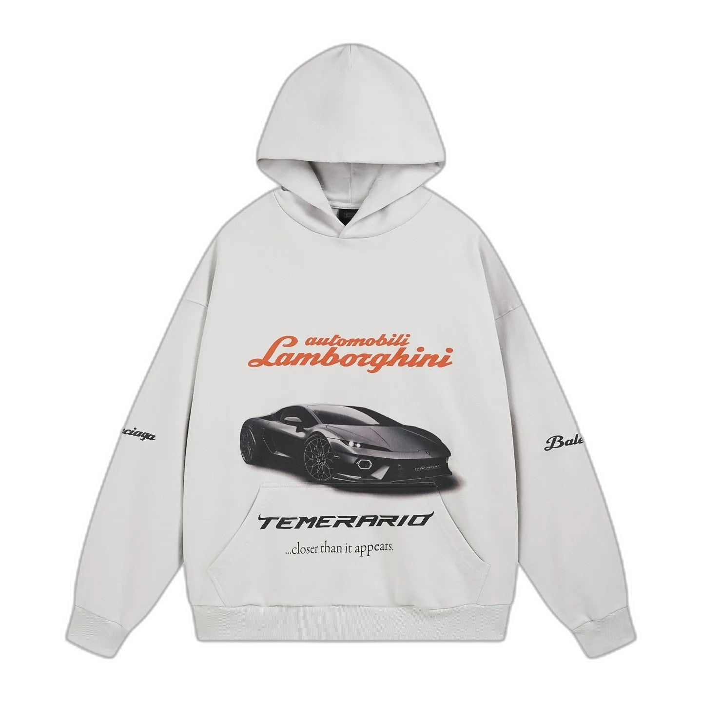 BALENCIAGA Automobili Lamborghini print hoodie