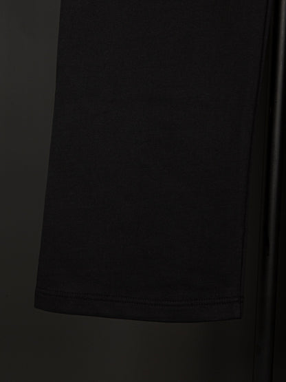 Balenciaga Stencil Type Baggy Sweatpants 'Black Grey'