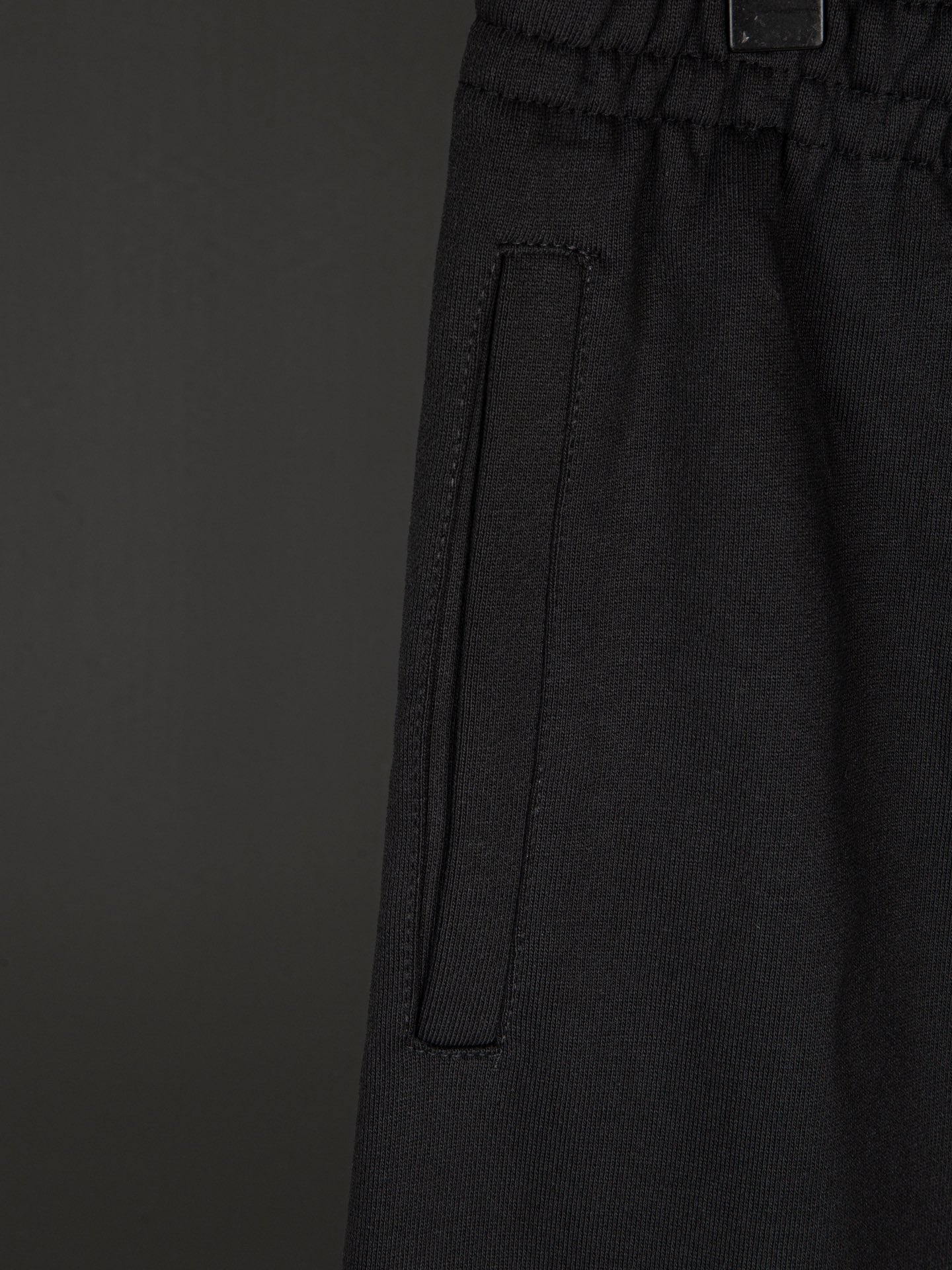 Balenciaga Stencil Type Baggy Sweatpants 'Black Grey'