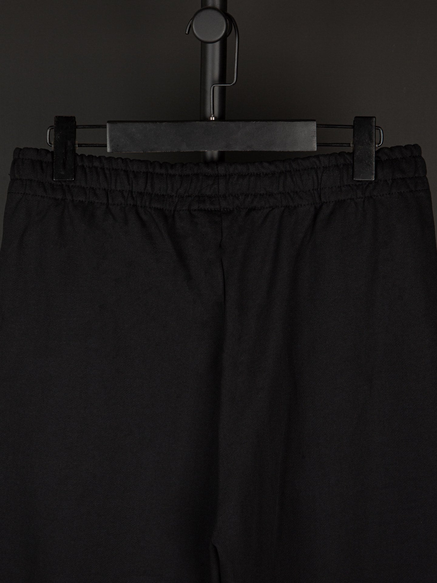 Balenciaga Stencil Type Baggy Sweatpants 'Black Grey'
