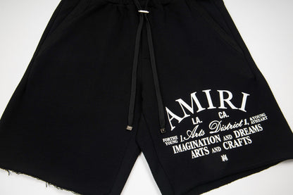 Amiri Arts District Sweatshort 'Black'