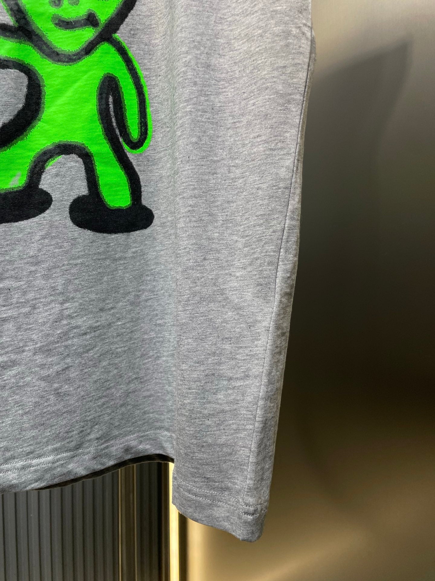 BALENCIAGA Hi There + Dripley Sleeveless T-Shirt "Heather Gray"