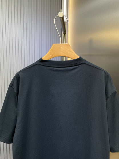 BALENCIAGA Automobili Lamborghini Men's Oversized T-Shirt "Faded Black"