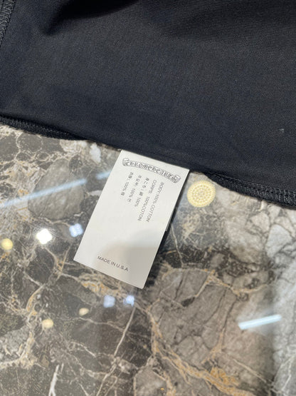 CHROME HEARTS JESSE JO CROSS Floral Cross Long Sleeve T-Shirt