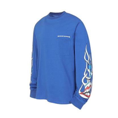 Chrome Hearts Matty Boy Space  T-Shirt Blue