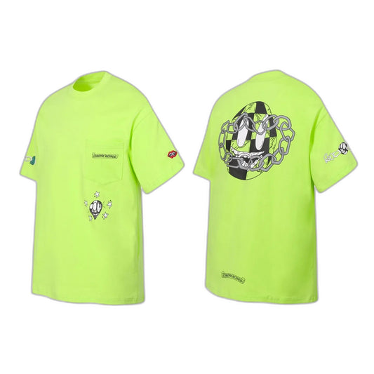 Chrome Hearts Matty Boy Link T-Shirt 'Lime Green'