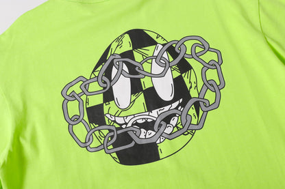 Chrome Hearts Matty Boy Link T-Shirt 'Lime Green'