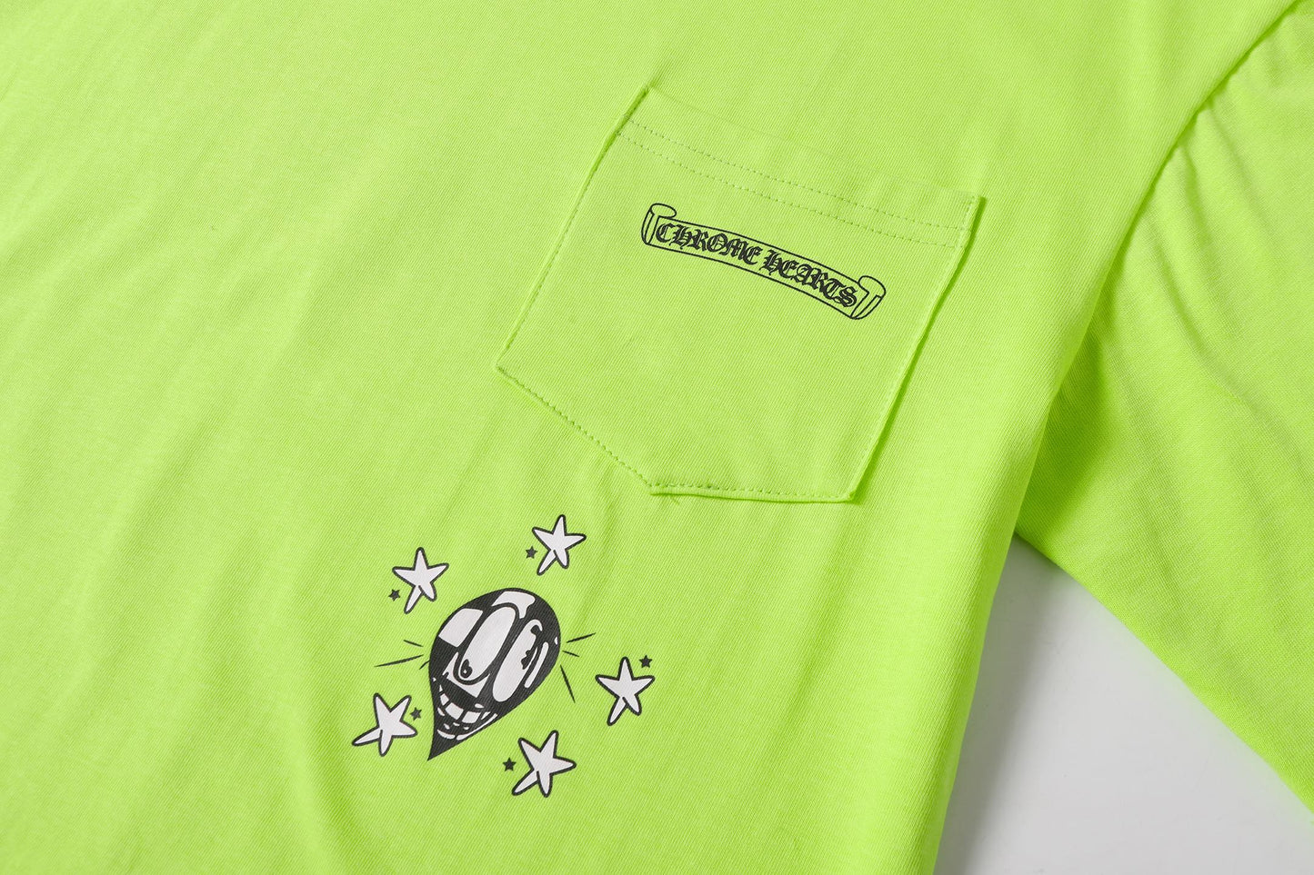 Chrome Hearts Matty Boy Link T-Shirt 'Lime Green'