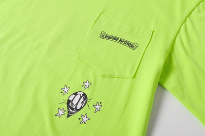 Chrome Hearts Matty Boy Link T-Shirt 'Lime Green'