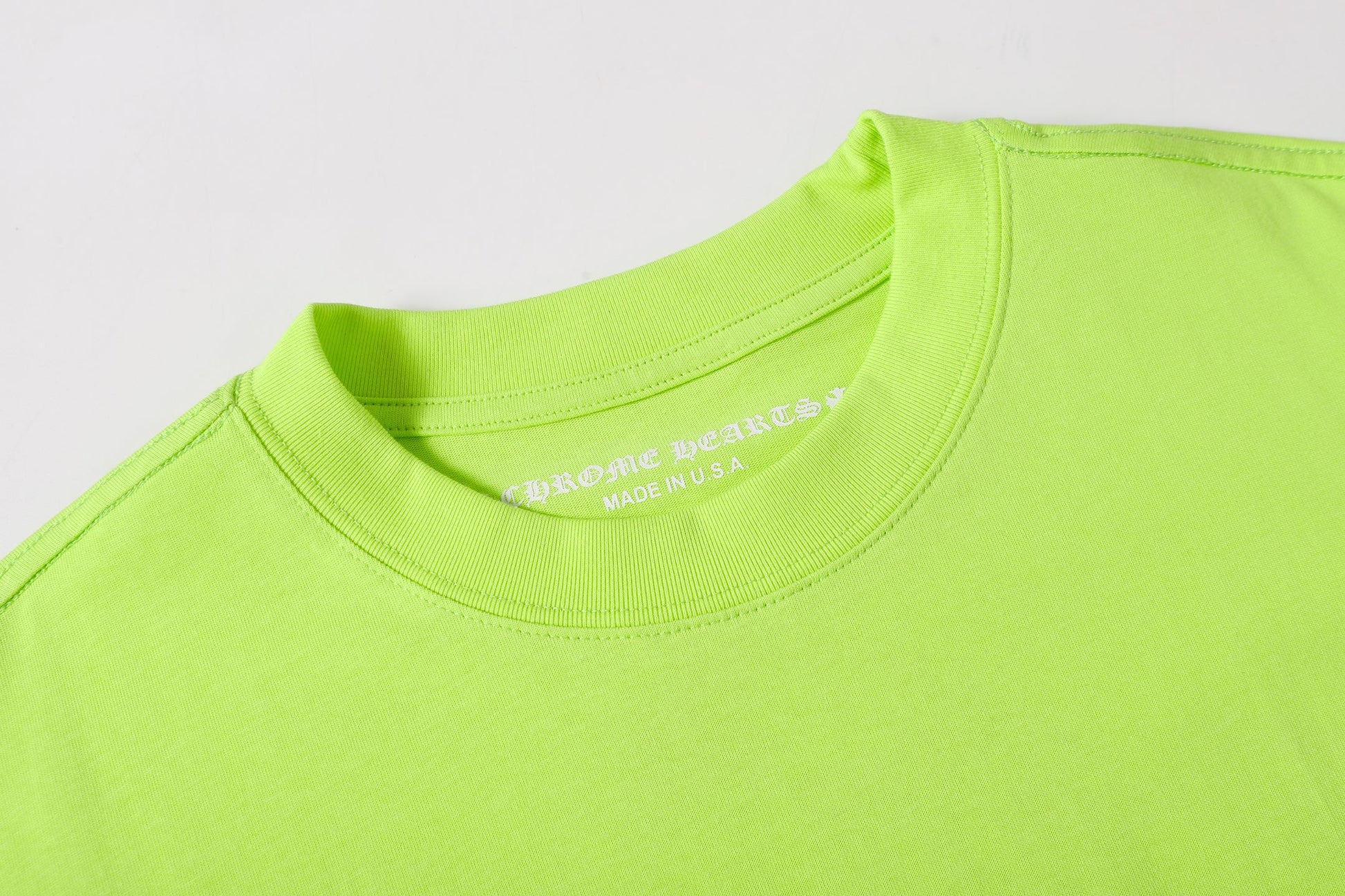 Chrome Hearts Matty Boy Link T-Shirt 'Lime Green'