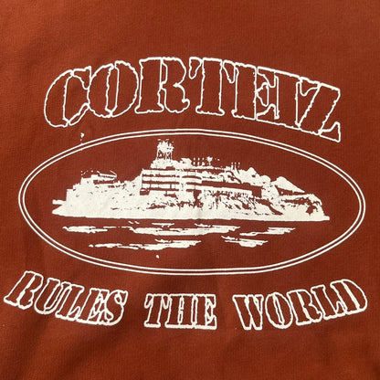Corteiz Premium Hoodie Set "Rust"