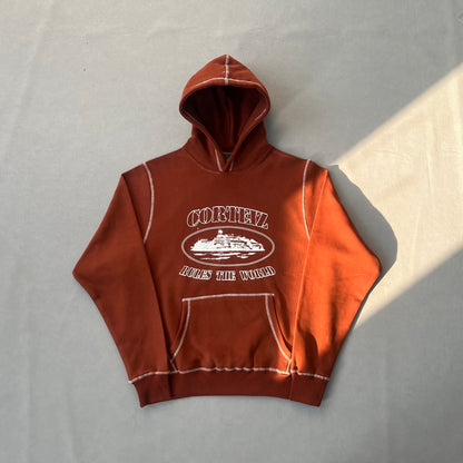 Corteiz Premium Hoodie Set "Rust"
