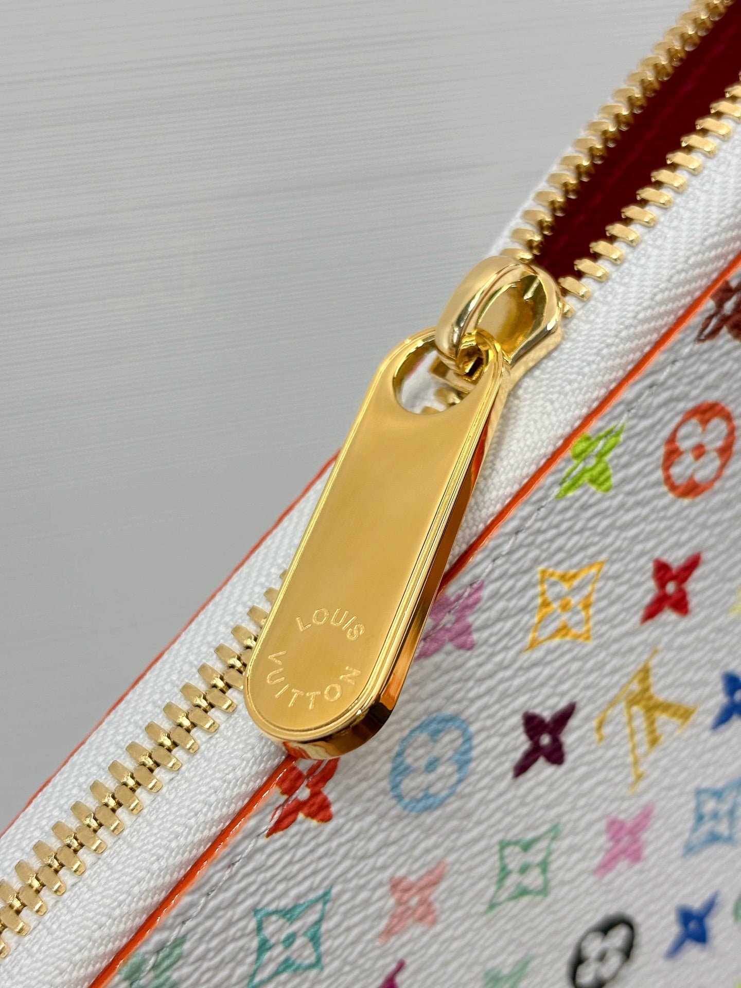 Louis Vuitton Monogram Multicolor Zippy Wallet Round Zipper Long Wallet