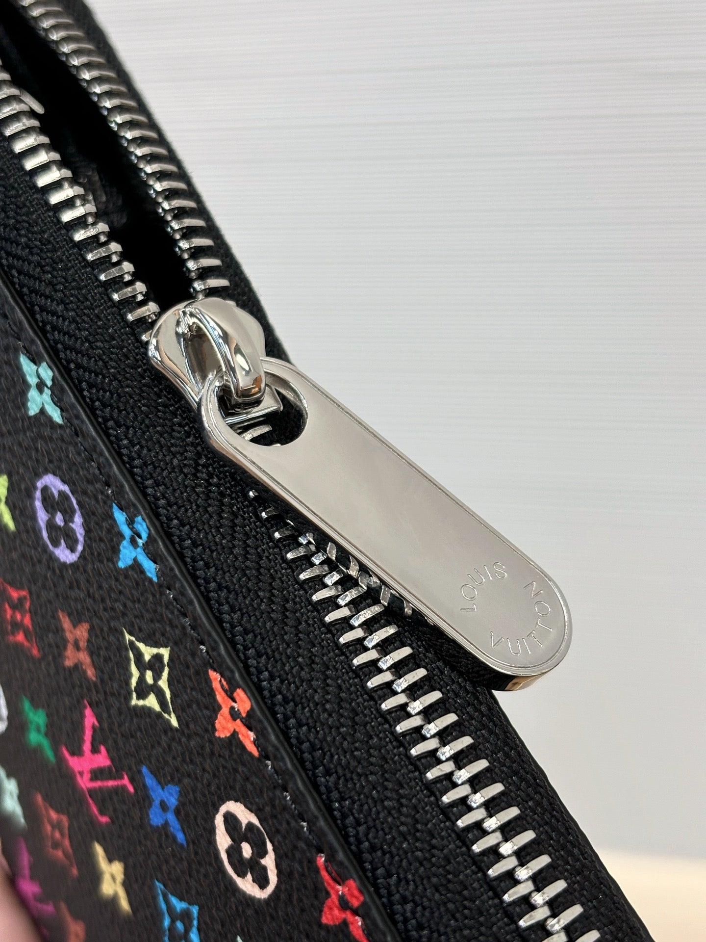 Louis Vuitton Monogram Multicolor Zippy Wallet Round Zipper Long Wallet