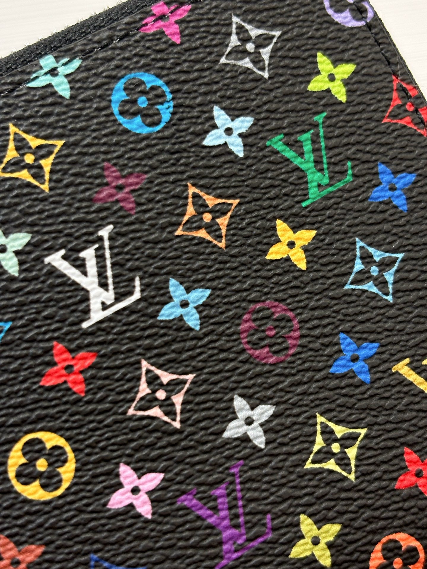 Louis Vuitton Monogram Multicolor Zippy Wallet Round Zipper Long Wallet