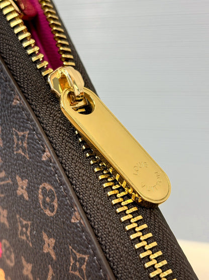 Louis Vuitton LV x TM Zippy Wallet Round Long Wallet