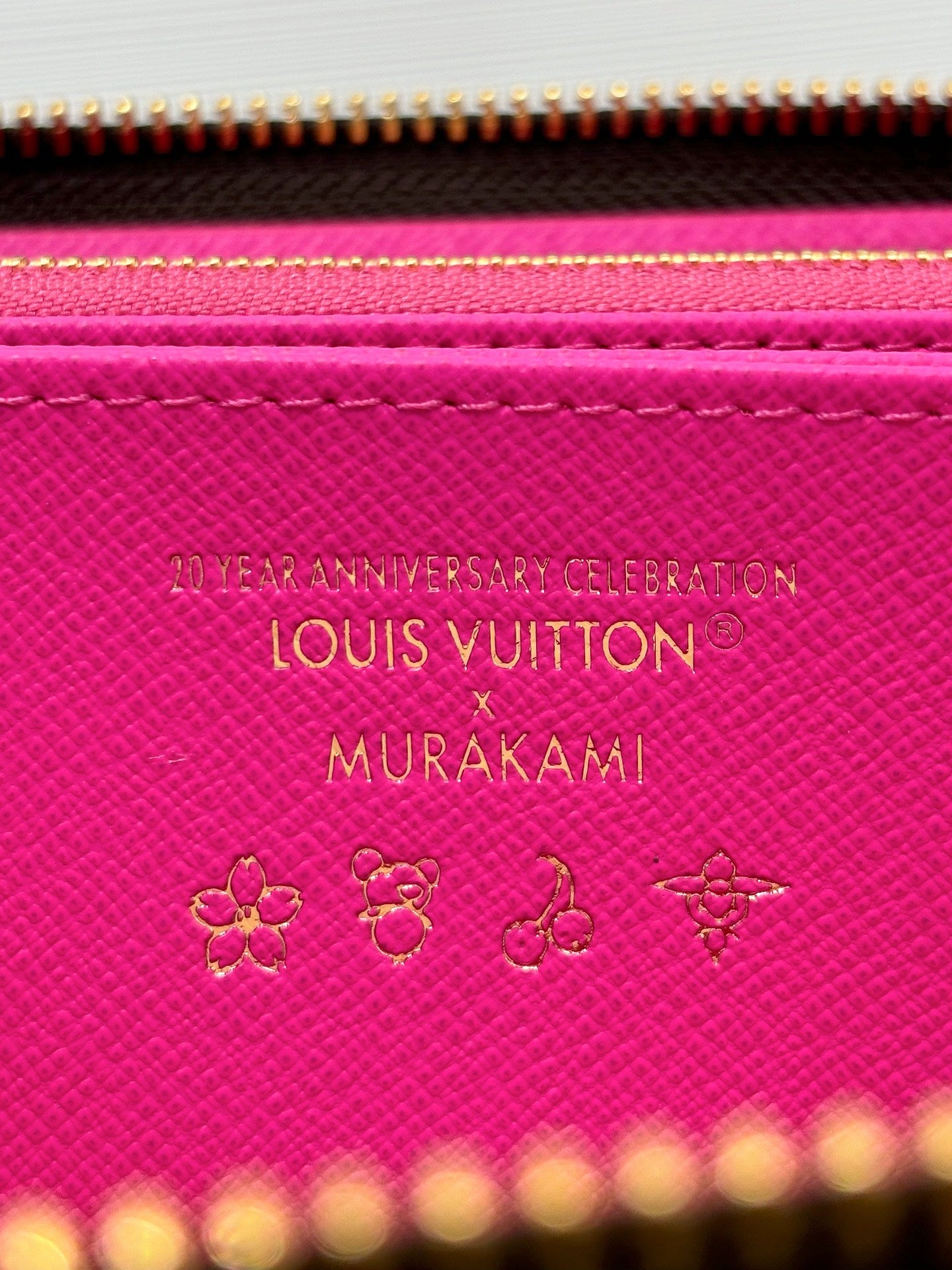 Louis Vuitton LV x TM Zippy Wallet Round Long Wallet