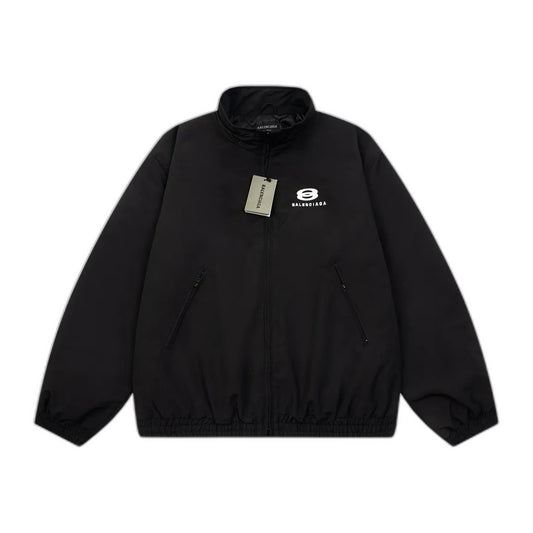 BALENCIAGA Unity Sports Icon Cocoon Kick Windbreaker "Black"