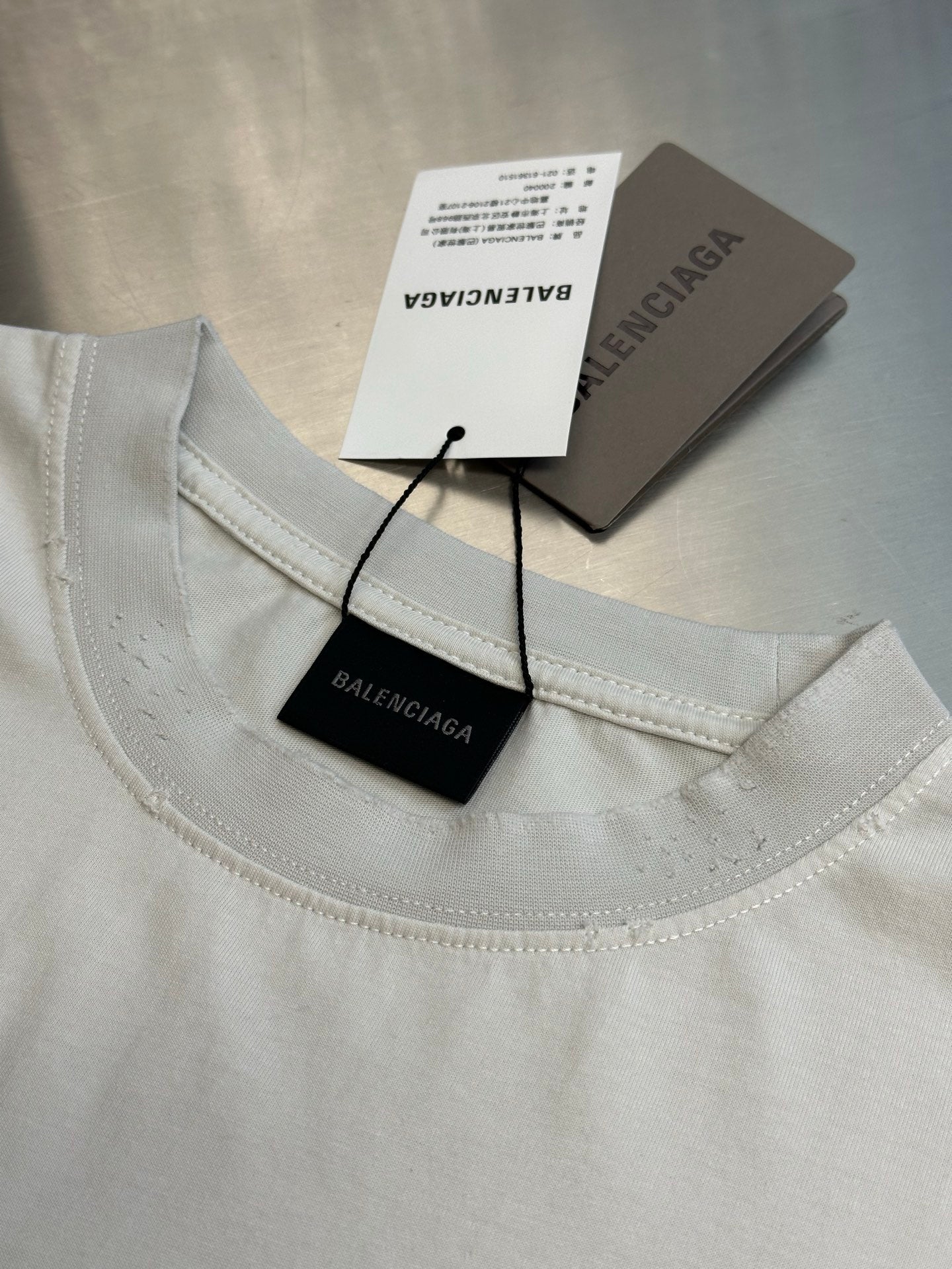 Balenciaga Masking Tape Medium Size T-Shirt