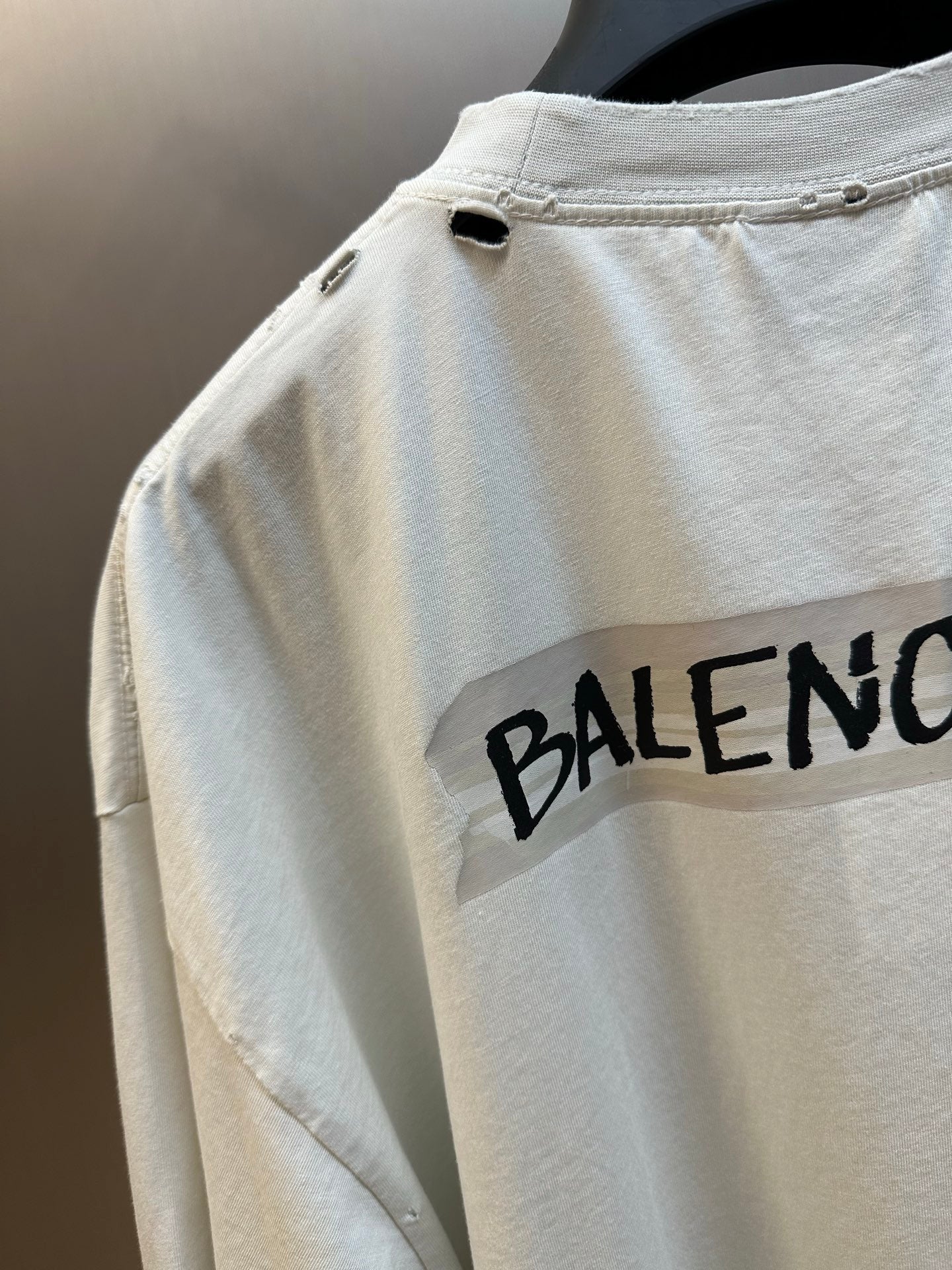 Balenciaga Masking Tape Medium Size T-Shirt