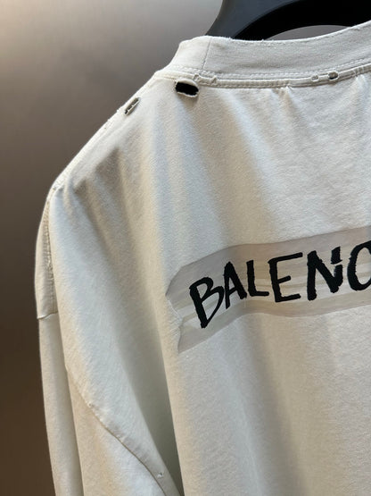 Balenciaga Masking Tape Medium Size T-Shirt