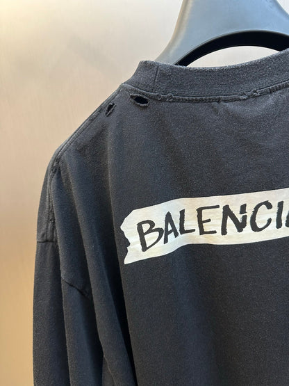 Balenciaga Masking Tape Medium Size T-Shirt