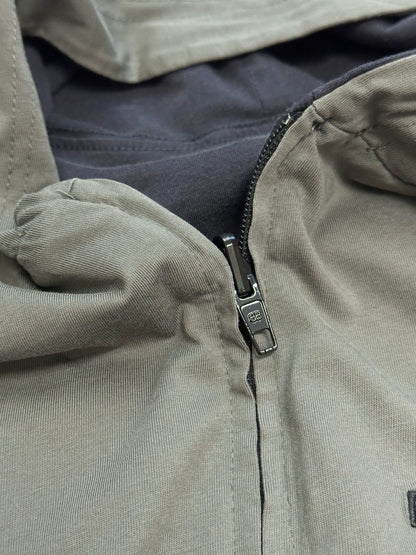 Balenciaga Back Hoodie Reversible Zip-Up Hoodie