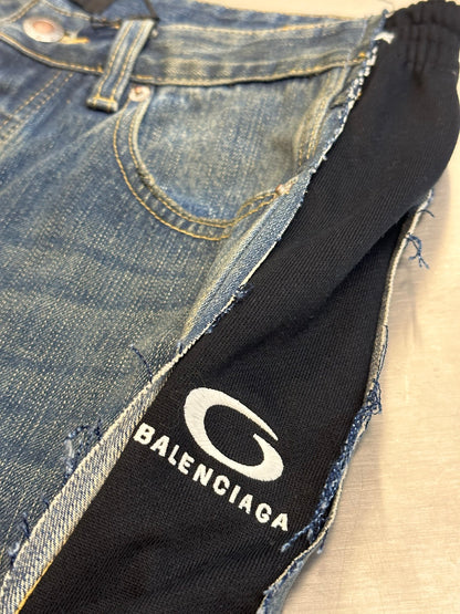 Balenciaga Cut-up Track Pants