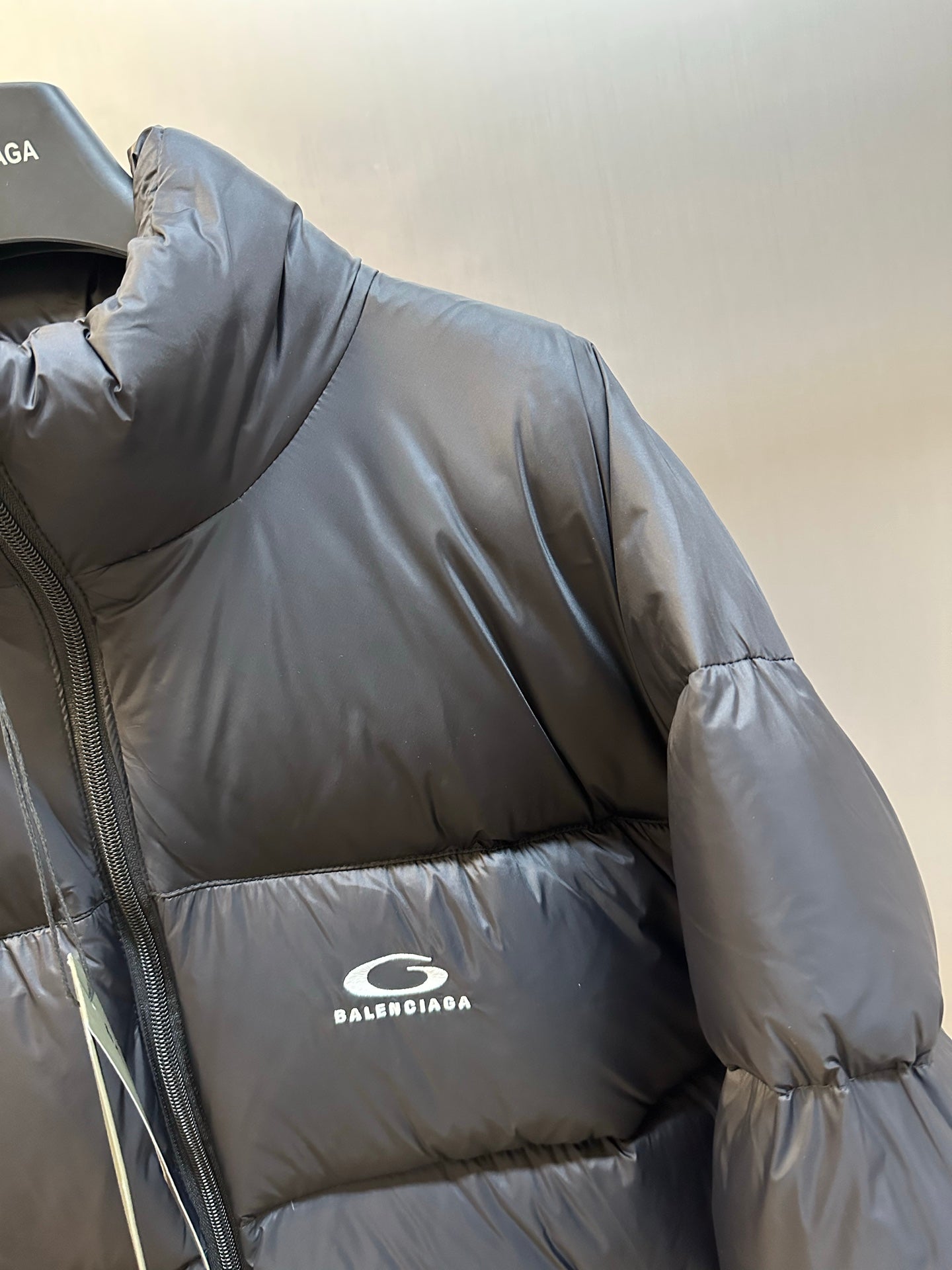 Balenciaga Men's Standard Puffer in Black