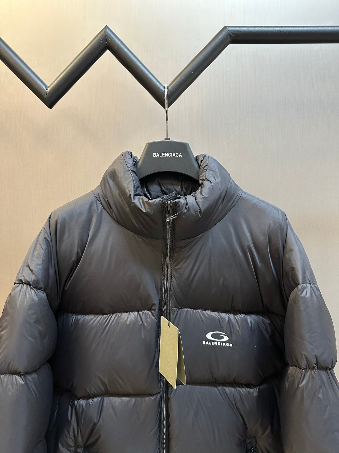 Balenciaga Men's Standard Puffer in Black