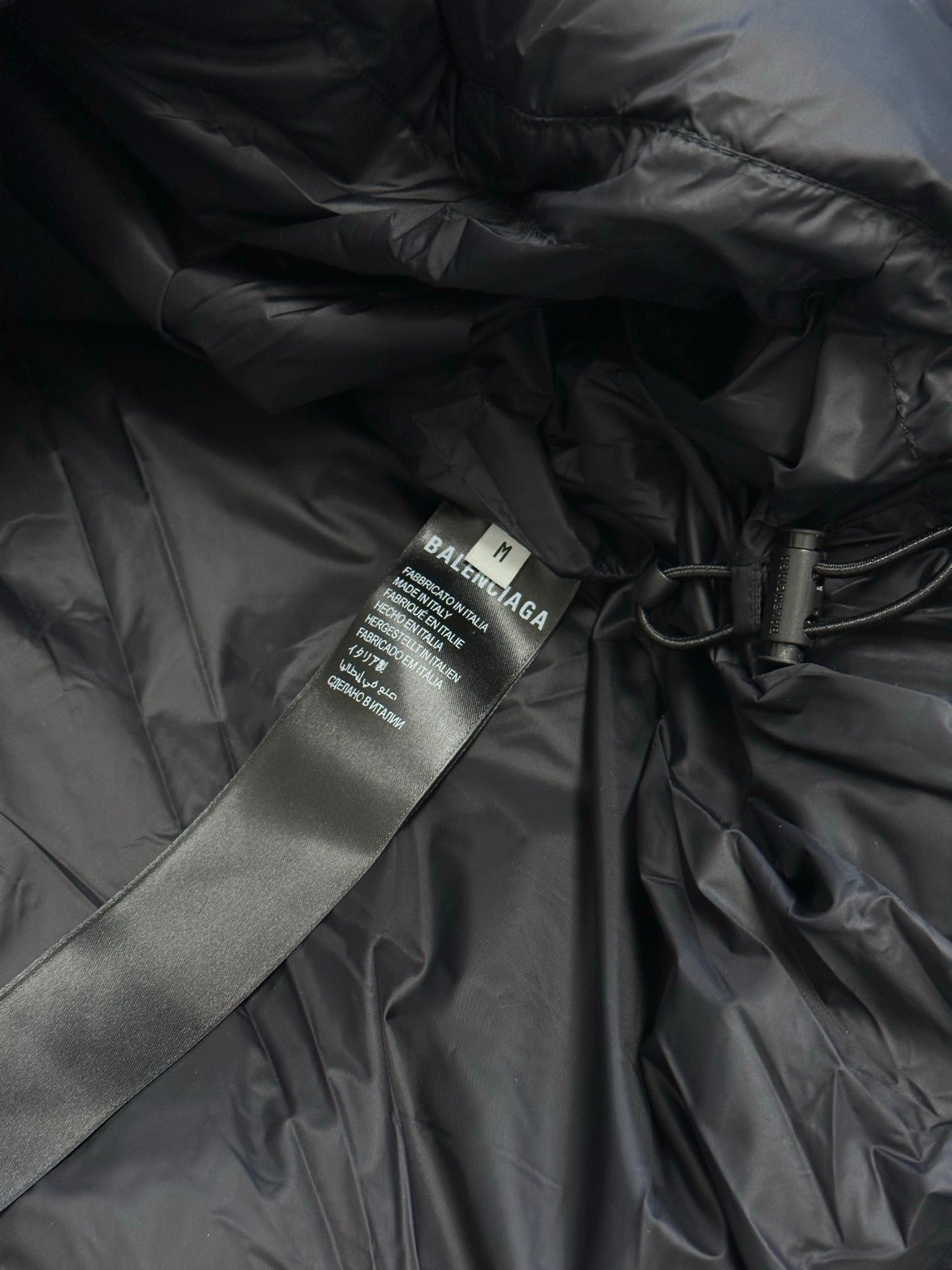 Balenciaga Men's Standard Puffer in Black