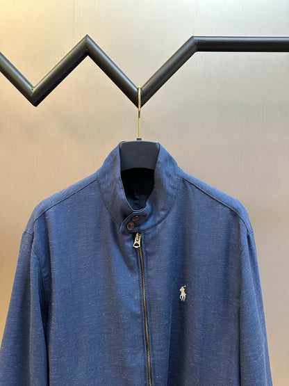 Polo Ralph Lauren Reversible Embroidered Pony Zip Long Sleeve