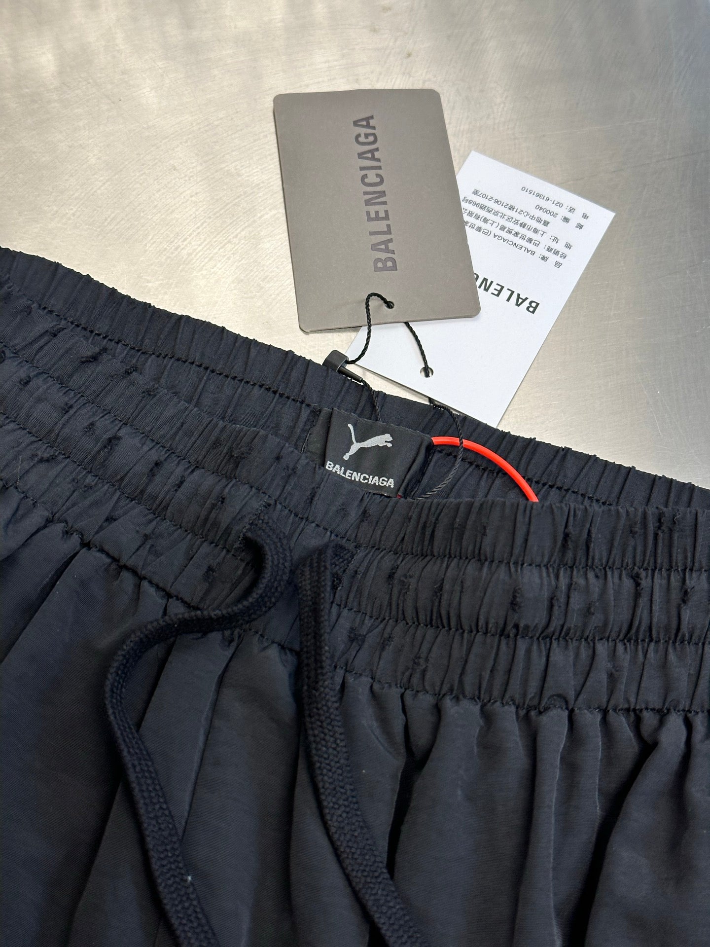 Balenciaga Puma Tracksuit Pants in Elephant Grey