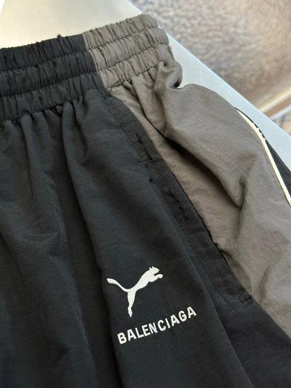 Balenciaga Puma Tracksuit Pants in Elephant Grey