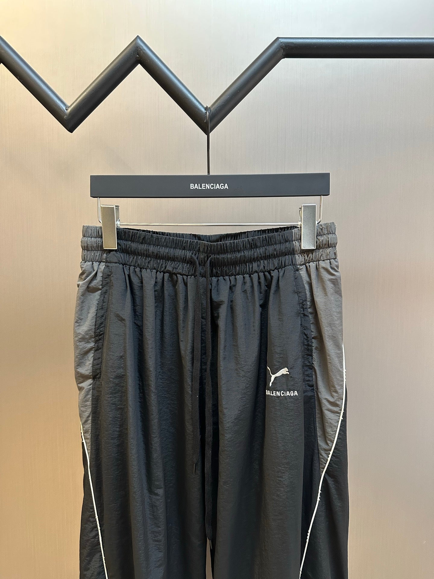 Balenciaga Puma Tracksuit Pants in Elephant Grey