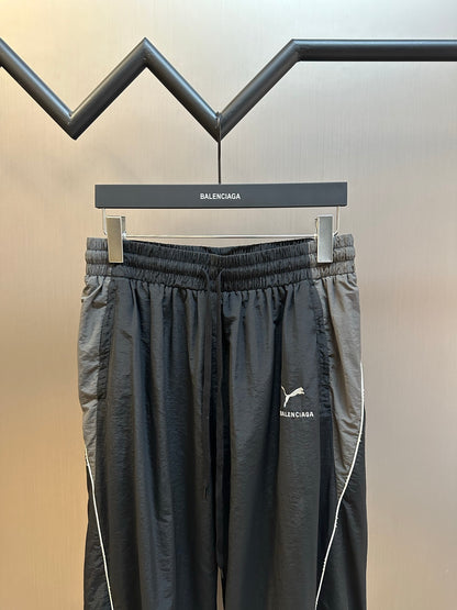 Balenciaga Puma Tracksuit Pants in Elephant Grey