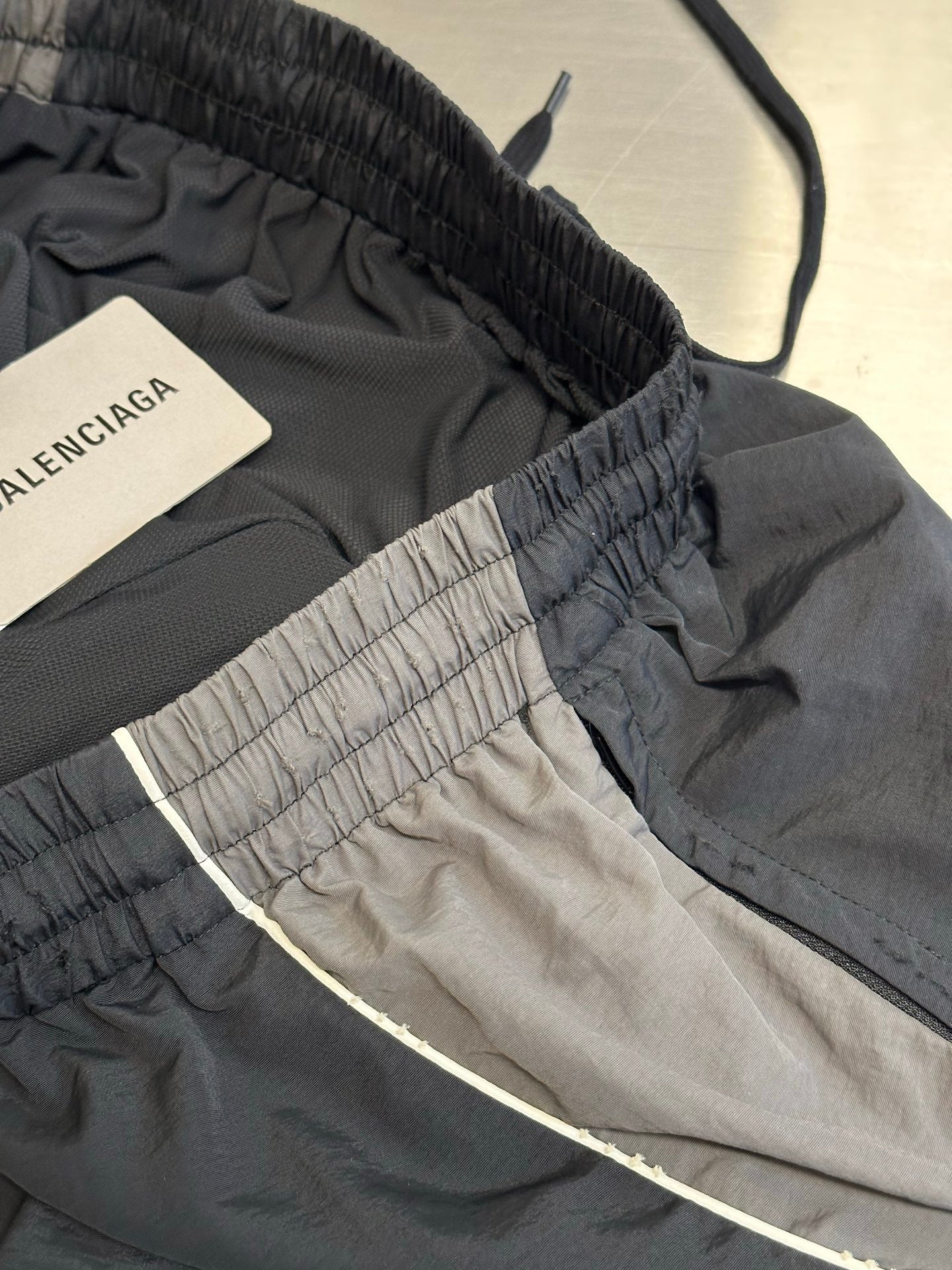 Balenciaga Puma Tracksuit Pants in Elephant Grey