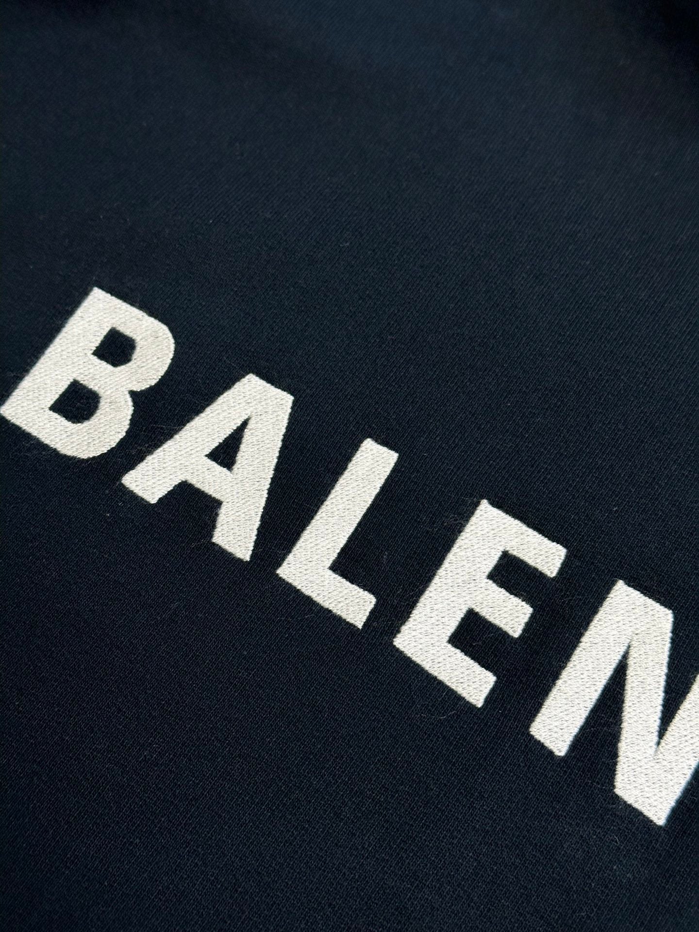 Balenciaga Hooded cotton sweatshirt with kangaroo pocket