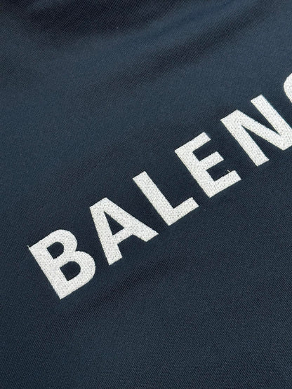 Balenciaga Back Collar Crew Neck Shirt Jacket for Men in Faded Black