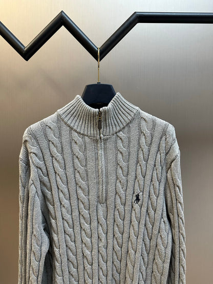 Ralph Lauren Men's Cotton Cable Knit Sweater